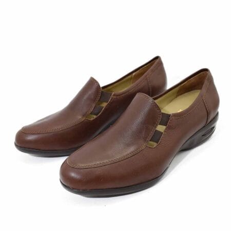 Zapatos mujer Claire cuero marrón