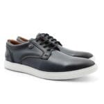 Zapatos hombre Bruce cuero azules