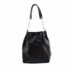 Cartera Donatella Gravagna cuero negra