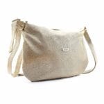 Cartera Praga Gravagna cuero oro