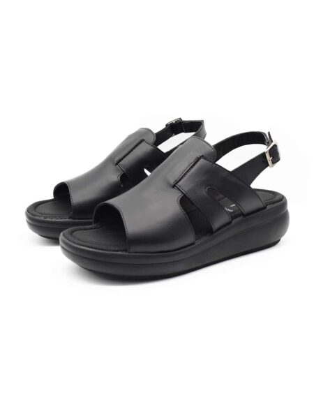 sandalias mujer daisy gravagna cuero rojas