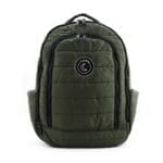 Mochila mujer Eli puffer verde