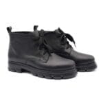 Borcegos mujer cuero Brithany Negros