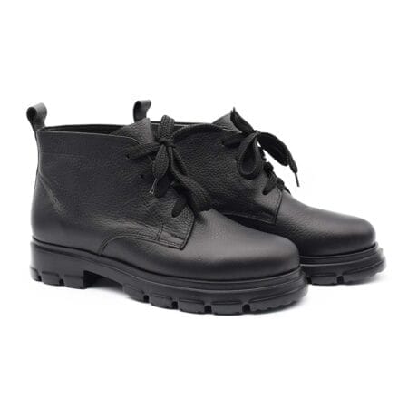 Borcegos mujer cuero Brithany Negros