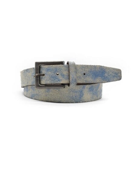 Cinturón Gamuzado Zero Celeste