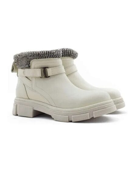 Borcegos mujer Elisea cuero natural