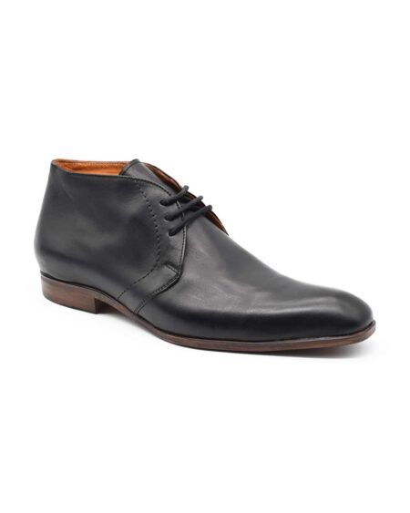 Botas vestir hombre Gunther cuero negras