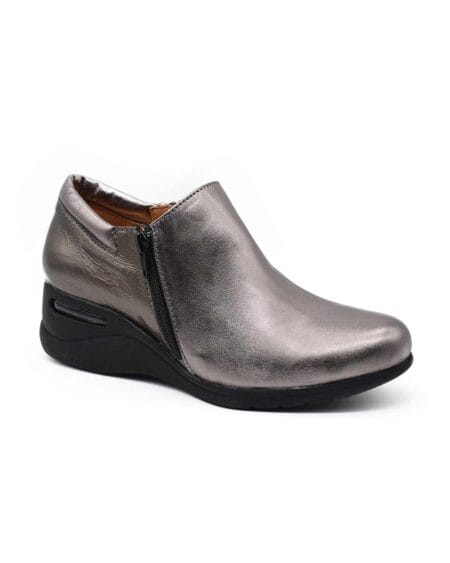 Botas mujer Lindsay cuero peltre