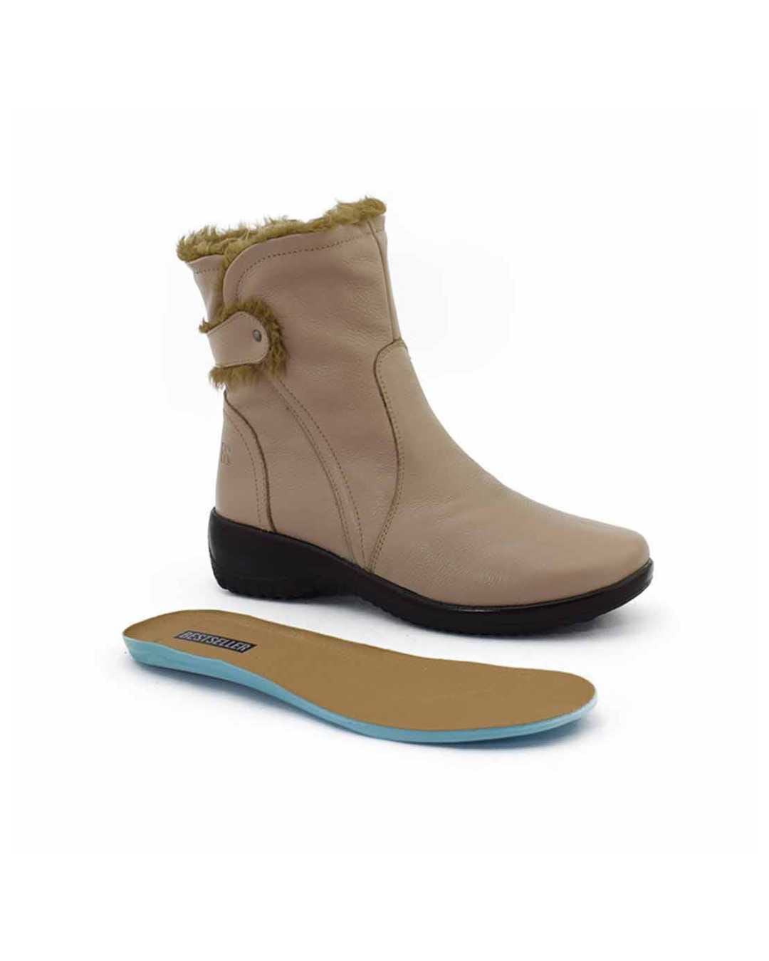 botas mujer altas zahireth cuero nude