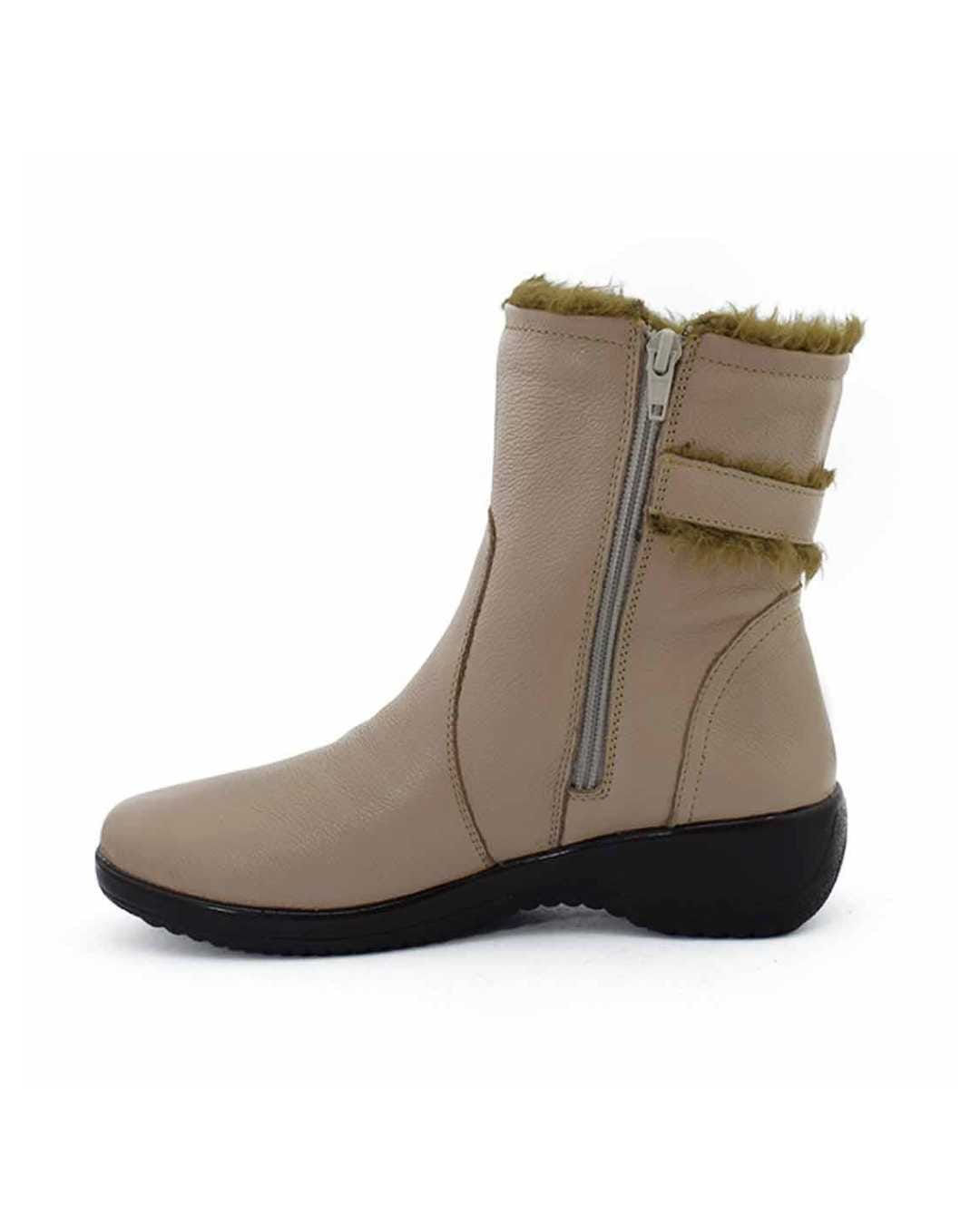 botas mujer altas zahireth cuero nude