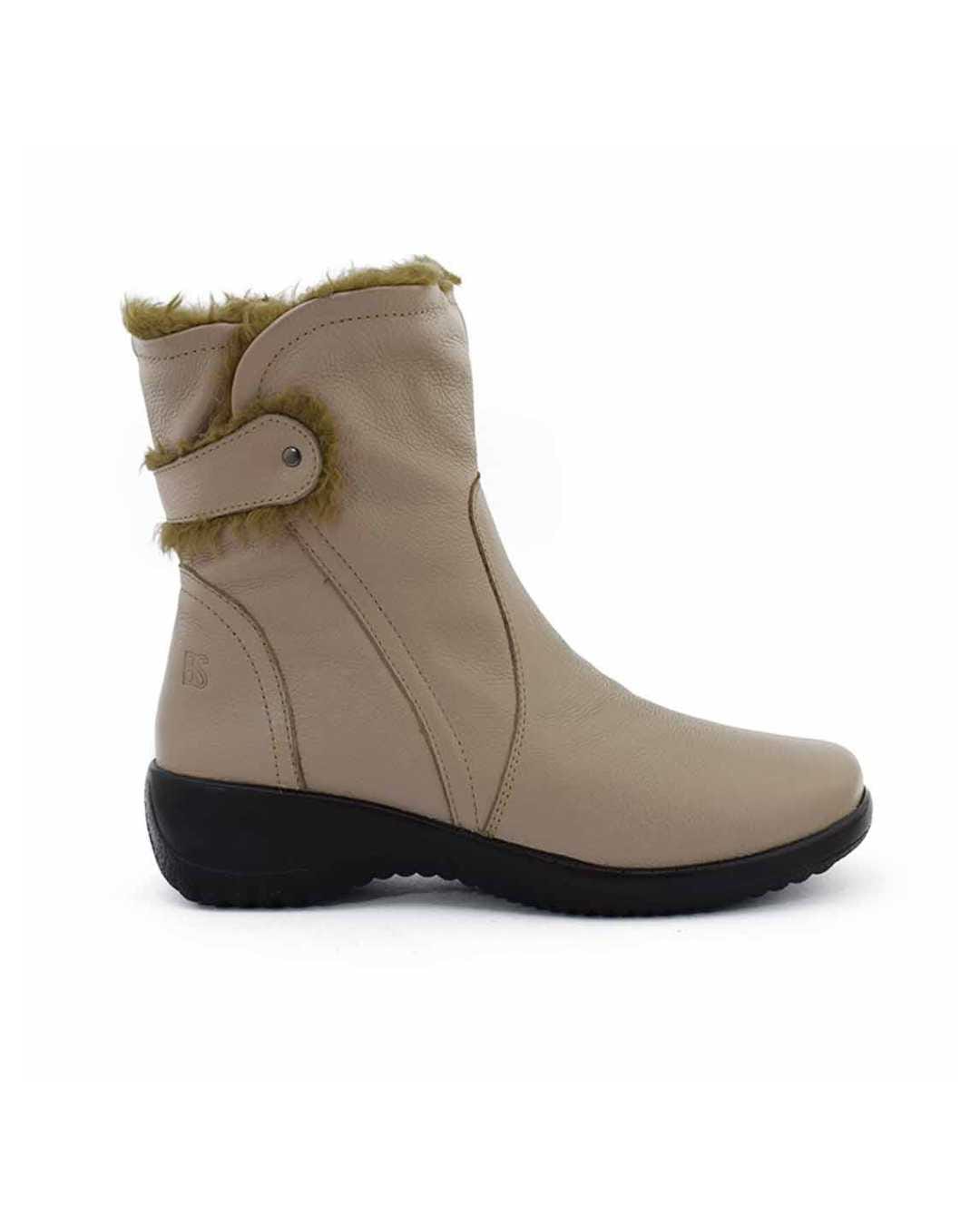 botas mujer altas zahireth cuero nude