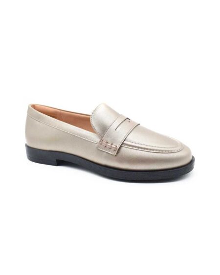 mocasines mujer iara champagne