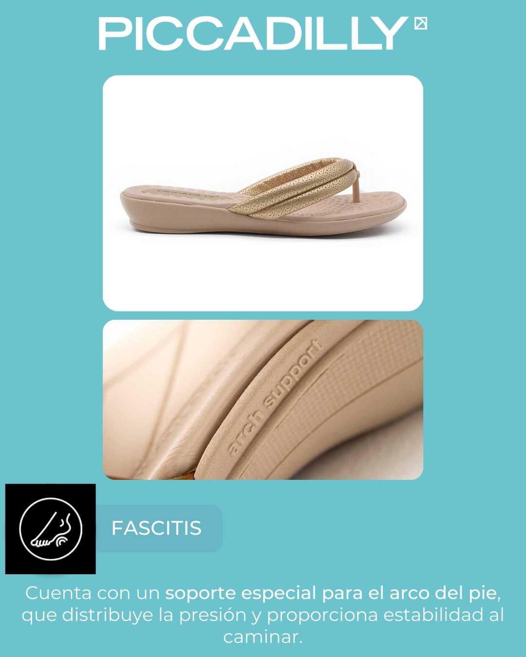 ojotas mujer sidney piccadilly negras