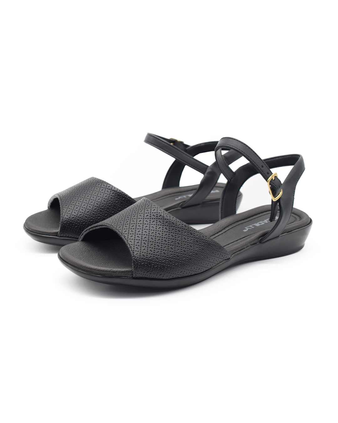 sandalias mujer linda piccadilly negras