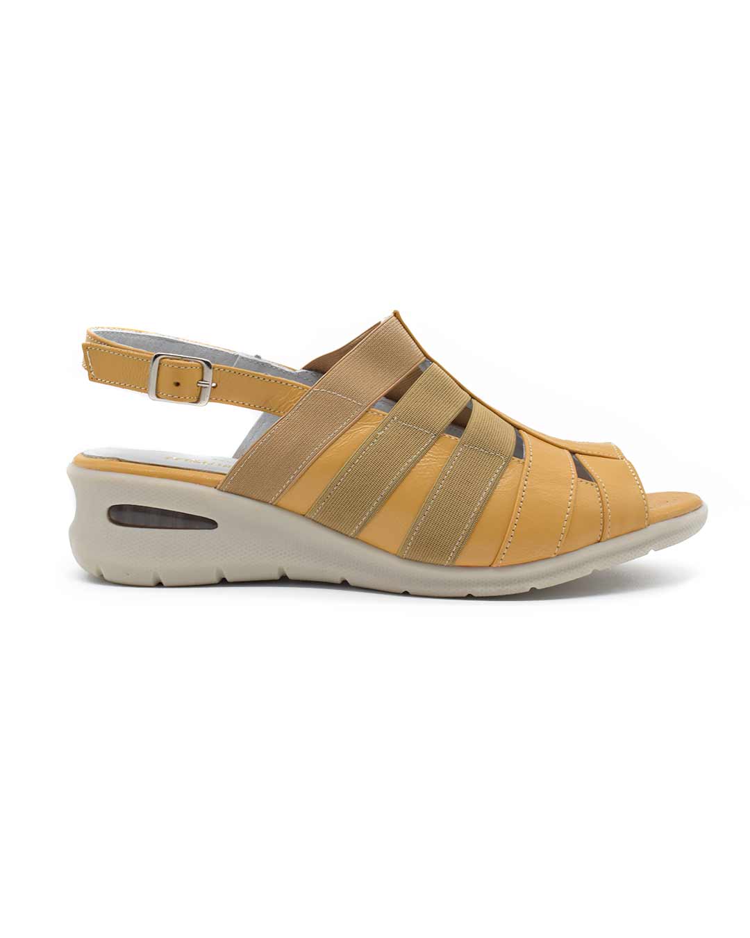 sandalias mujer roush cuero maíz