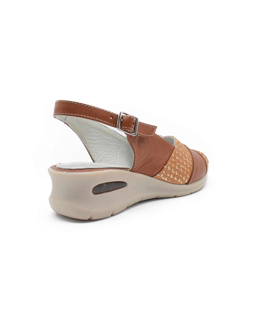 sandalias mujer catta cuero suela