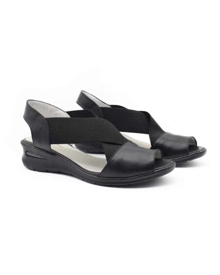 sandalias mujer bonnie cuero negras