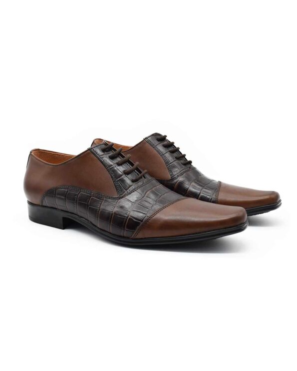 zapatos de vestir hombre baltazar cuero marrón