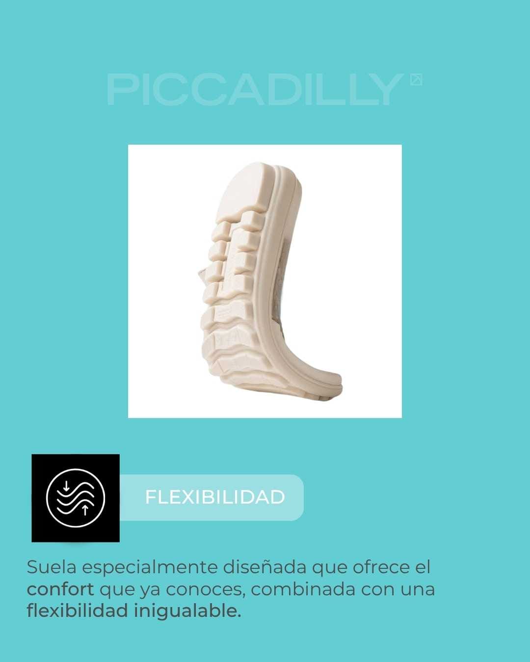 zapatillas mujer confort amanda piccadilly naranja