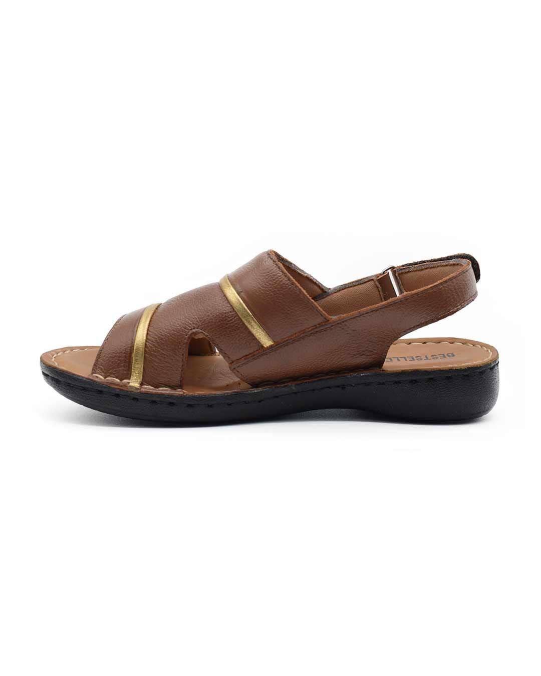 sandalias cuero mujer confort liria negras
