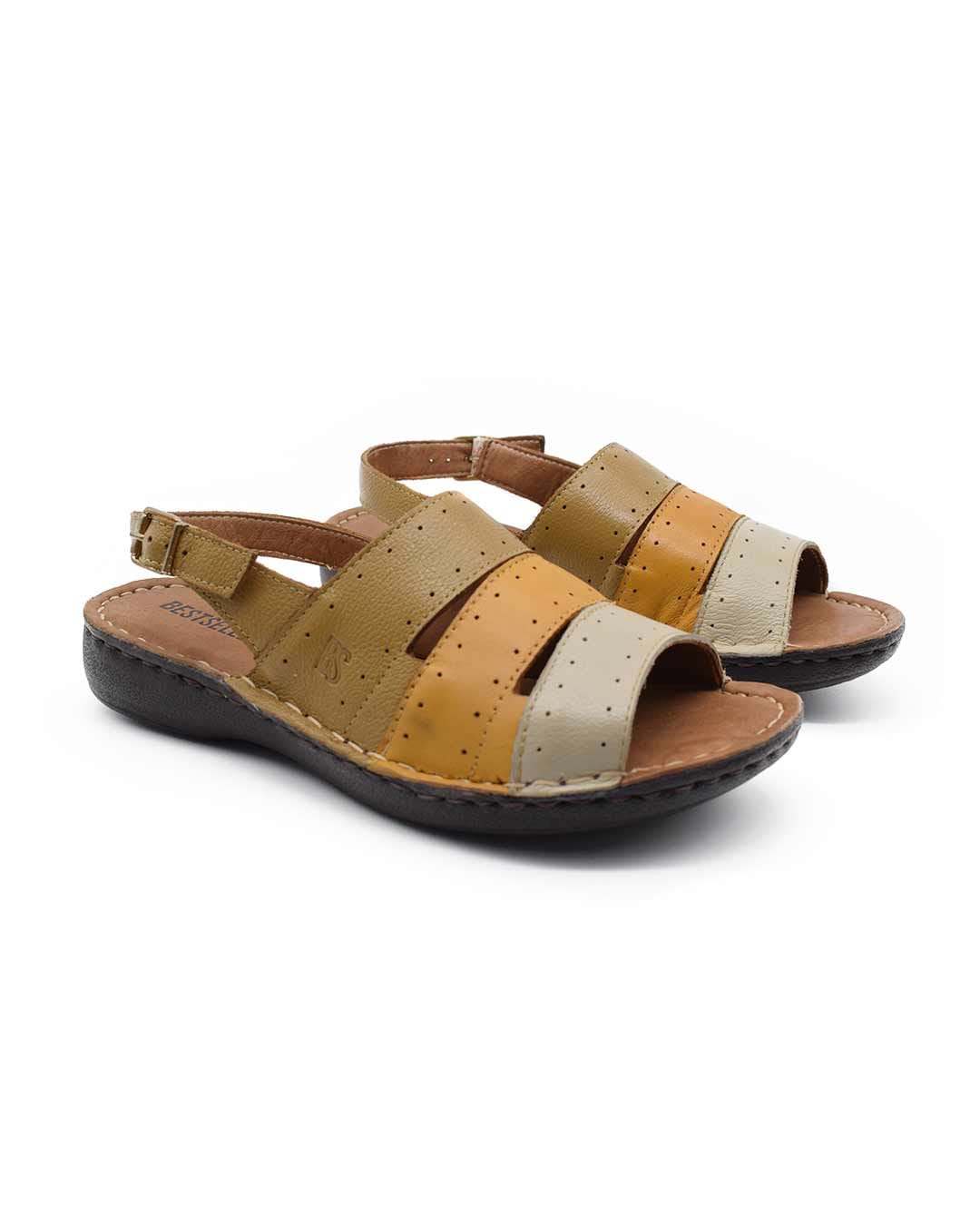 sandalias cuero mujer confort nerua visón