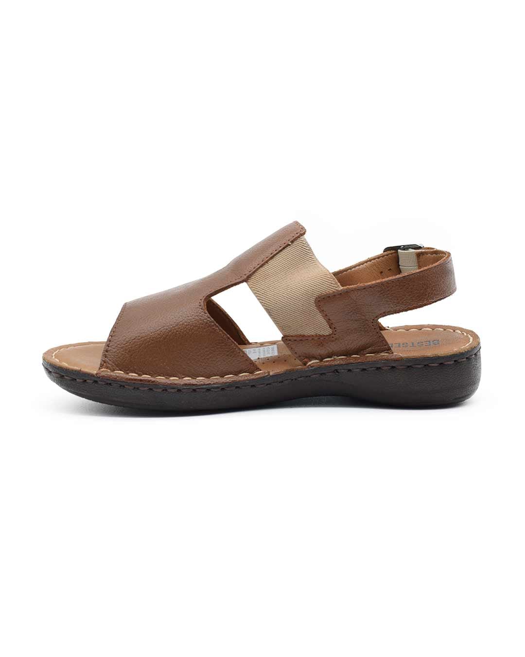 sandalias cuero mujer confort piruan marrón